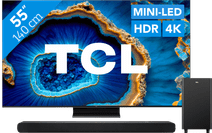 TCL QLED 55C803 (2023) + Soundbar