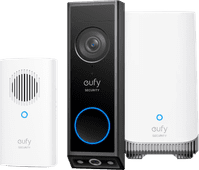 Eufy Video Doorbell E340 + Chime + Homebase 3 Google assistant deurbel