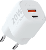 Xtorm Snellader met 2 Usb Poorten 20W Wit Apple iPad oplader