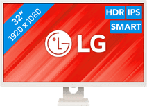 LG Smart 32SR50F-W monitor with HDMI connector