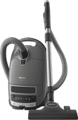 Miele Complete C3 Parquet PowerLine 125 Gala Edition Graphite Gray vacuum for pet hairs