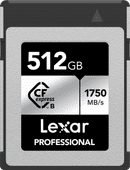 Lexar Professional SILVER 512GB CFexpress Type B Geheugenkaart