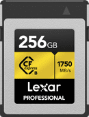 Lexar Professional GOLD 256GB CFexpress Type B 256GB geheugenkaart