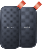 SanDisk Portable SSD 2TB - Duo Pack Externe SSD met back-up functie