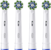 Oral-B Pro Cross Action Wit (4 stuks) Opzetborstel voor elektrische tandenborstel