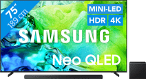 Samsung Neo QLED 75" QN80H (2026) + Samsung HW-QS700F (2025) Samsung tv voor gaming