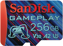 SanDisk microSDXC Gameplay 256GB 190MB/s MicroSD card for GoPro action camera