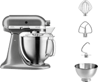 KitchenAid 5KSM185PSEMS Tingrijs Keukenmixer voor kleine tot middelgrote bereidingen