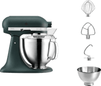 KitchenAid 5KSM185PSEPP Pebbled Palm Stand mixer for small to medium-sized preparations