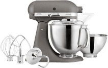 KitchenAid 5KSM185PSEGR Imperial Grey Keukenmixer voor kleine tot middelgrote bereidingen