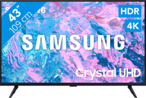 Samsung Crystal UHD 43CU7040 (2024) Tv met wifi