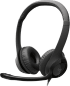 Logitech H390 Stereo USB-A Headset Wired office headsets