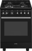 SMEG CX61GMBLNLK Fornuis met bereidingskwaliteit middenklasse