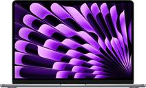 Apple MacBook Air 13 inch (2024) M3 (8 core CPU/10 core GPU) 24GB/512GB Spacegrijs QWERTY Apple MacBook Air M3 (2024)