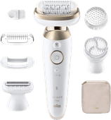 Braun Silk-epil 9 Flex 9-060 3D Goud Epilator voor gezicht of bikinilijn