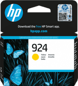 HP 924 Cartridge Geel HP inkt cartridge