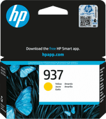 HP 937 Cartridge Geel HP inkt cartridge