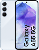 Coolblue Samsung Galaxy A55 256GB Lichtblauw 5G aanbieding
