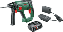 Bosch UniversalHammer 18V + POWER FOR ALL 18V 2,5 Ah Accu Set Combihamer