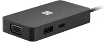 Microsoft Surface USB-C Travel Hub Wired USB 3.2 Gen 2 Black VGA cable converter