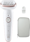 Braun Silk·épil 9 9-000 Wit/Flamingo Epilator voor gezicht of bikinilijn