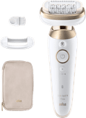 Braun Silk·épil 9 Flex 9-011 3D White/Gold Epilator or epilady