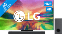Coolblue LG 65QNED816RE (2023) + Soundbar aanbieding