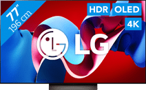 LG OLED77C46LA (2024) LG tv voor gaming