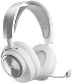 SteelSeries Arctis Nova Pro Wireless PC Headset - White wireless gaming headset