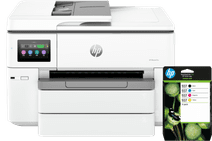 HP OfficeJet Pro 9730e + 1 set extra cartridges 