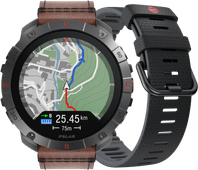 Polar Grit X 2 Pro Titan Horloge voor Android smartphones