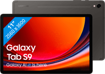 Samsung Galaxy Tab S9 11 inch 128 GB Wifi Zwart Tablet met minstens 128GB opslagcapaciteit