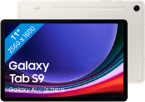 Coolblue Samsung Galaxy Tab S9 11 inch 128 GB Wifi Crème aanbieding
