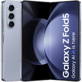 Coolblue Samsung Galaxy Z Fold 5 256GB Blauw 5G aanbieding