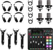 RØDE 4-Person Podcast Bundle Pro audio mixer