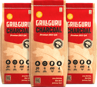 Grill Guru Charcoal (3x) Charcoal