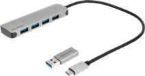 BlueBuilt 4-Port USB-A/C 3.0 Hub The assortment in Utrecht