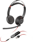 Poly Blackwire C5220 Office Headset Bedrade office headset