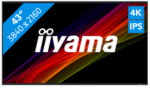 iiyama ProLite LH4375UHS-B1AG 4K public display