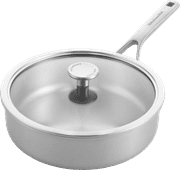 KitchenAid Multiply High-sided Skillet 24cm + Lid high-sided skillet with lid