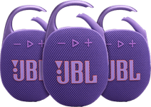 JBL Clip 5 Purple 3-pack Bluetooth speaker for on the go