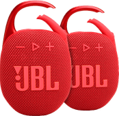 JBL Clip 5 Rood 2-pack Bluetooth speaker voor onderweg