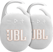 Coolblue JBL Clip 5 Wit 2-pack aanbieding