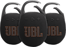 JBL Clip 5 Zwart 3-pack Draadloze speaker met accu