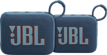 JBL Go 4 Blauw 2-pack Bluetooth speaker voor onderweg