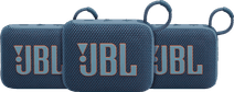 Coolblue JBL Go 4 Blauw 3-pack aanbieding