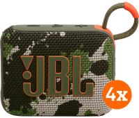 JBL Go 4 Squad 4-pack Bluetooth speaker for on the go