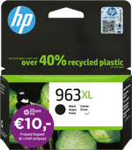 HP 963XL Cartridge Zwart HP inkt cartridge