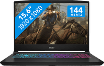 MSI Katana A15 AI B8VG-454NL Gaming laptop met RTX 4070 videokaart