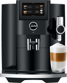 JURA S8 Piano Black (EB) Volautomatische koffiemachine met een grote variatie aan koffiespecialiteiten